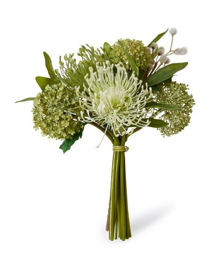 Native Mixed Bouquet in Green 35cm image 1