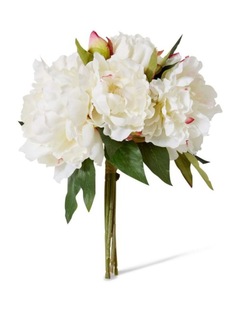 Peony Juliana Bouquet in White 15cm