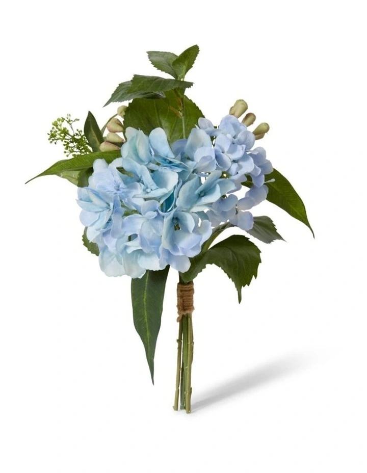 Hydrangea Sadie Bouquet in Blue 30cm image 2