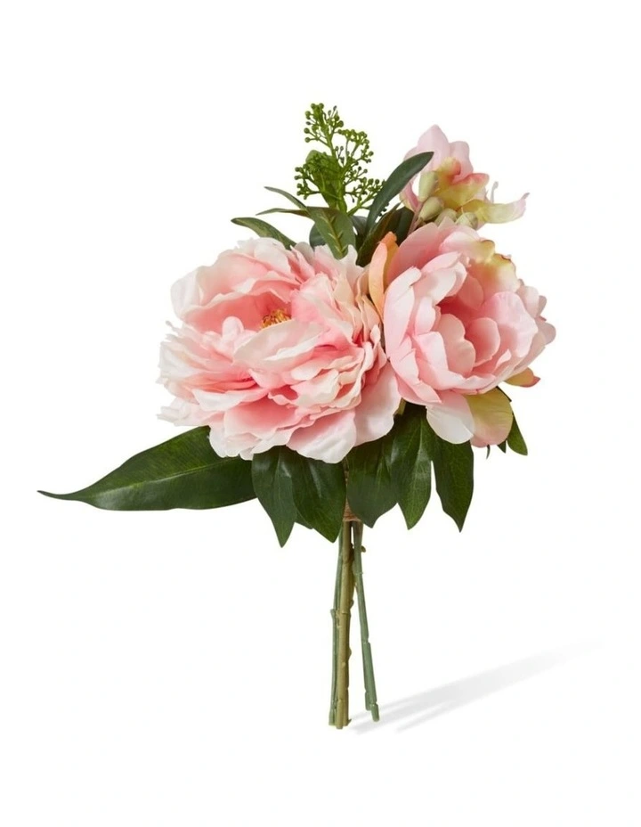 Peony Sophia Bouquet in Pink 33cm image 2