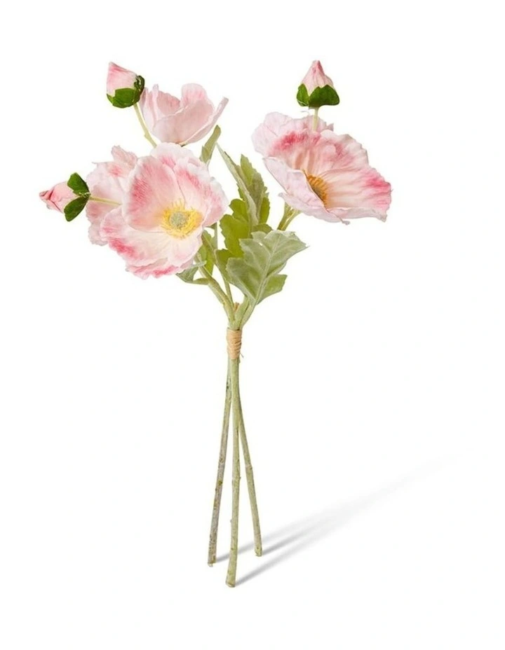 Poppy Bundle Real Toucmh in Soft Pink 35cm image 1