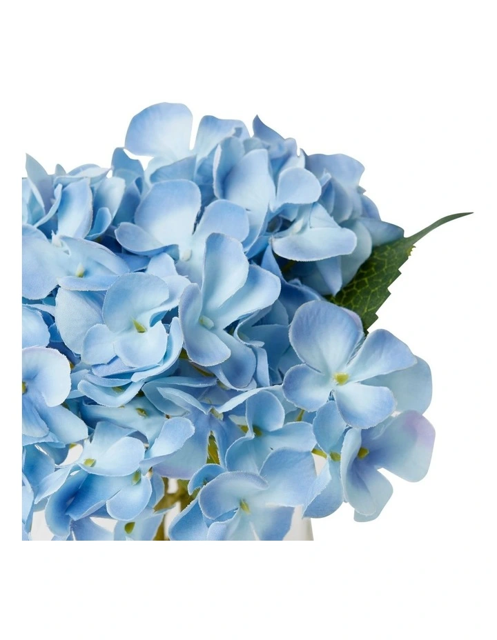 Hydrangea-Alma Vase 20cm in Blue image 2