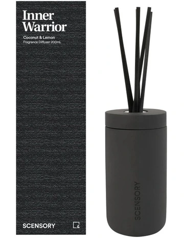 Scensory Inner Warrior Diffuser 200ml in Black