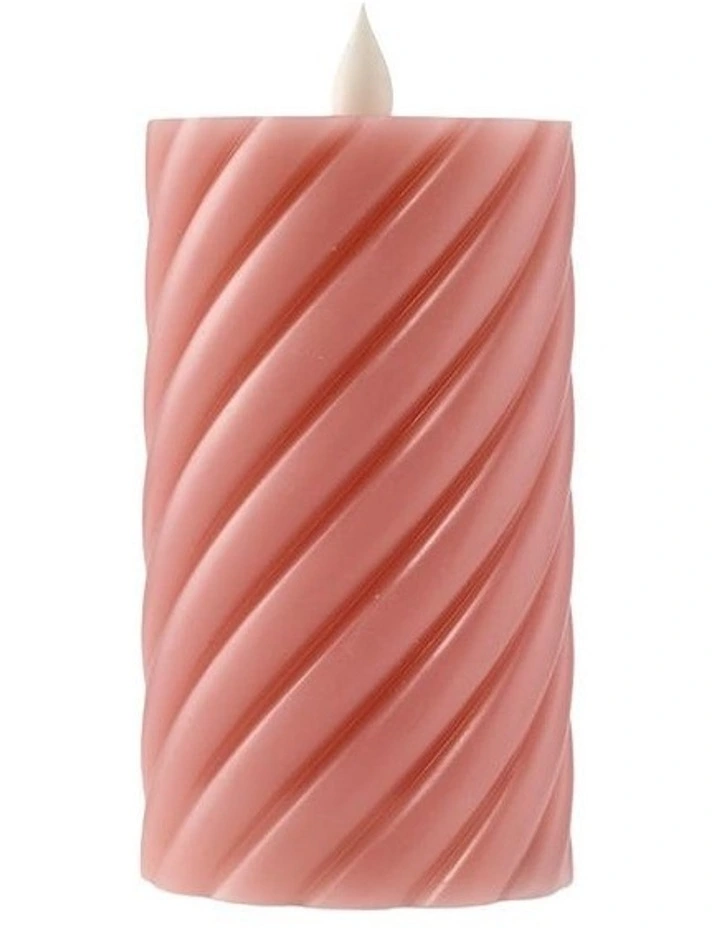 Flame Swirl Candle 13cm image 1