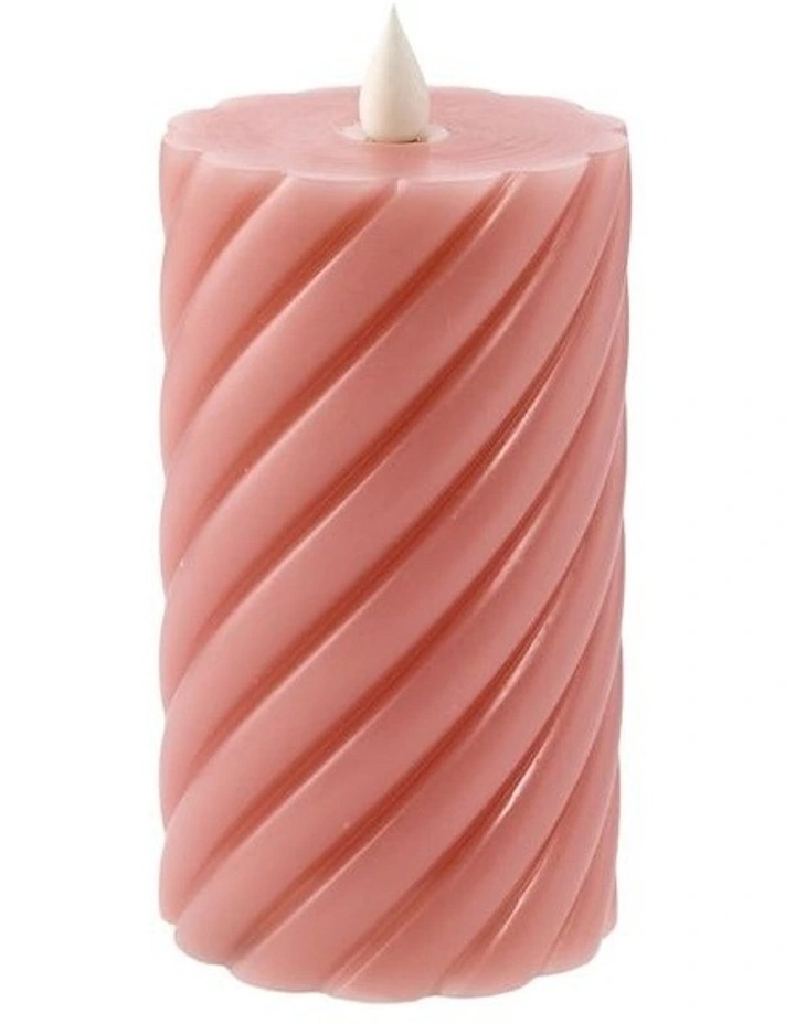 Flame Swirl Candle 13cm image 2