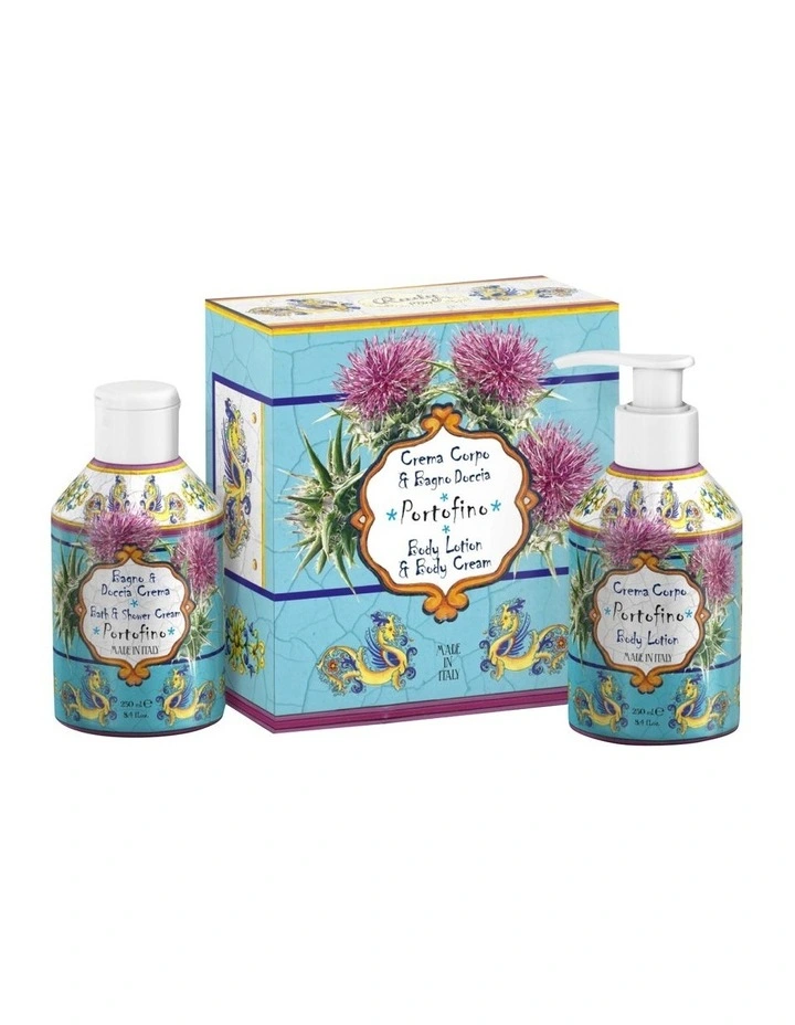 Rudy Profumi Portofino Body Wash And Body Lotion Gift Set MYER