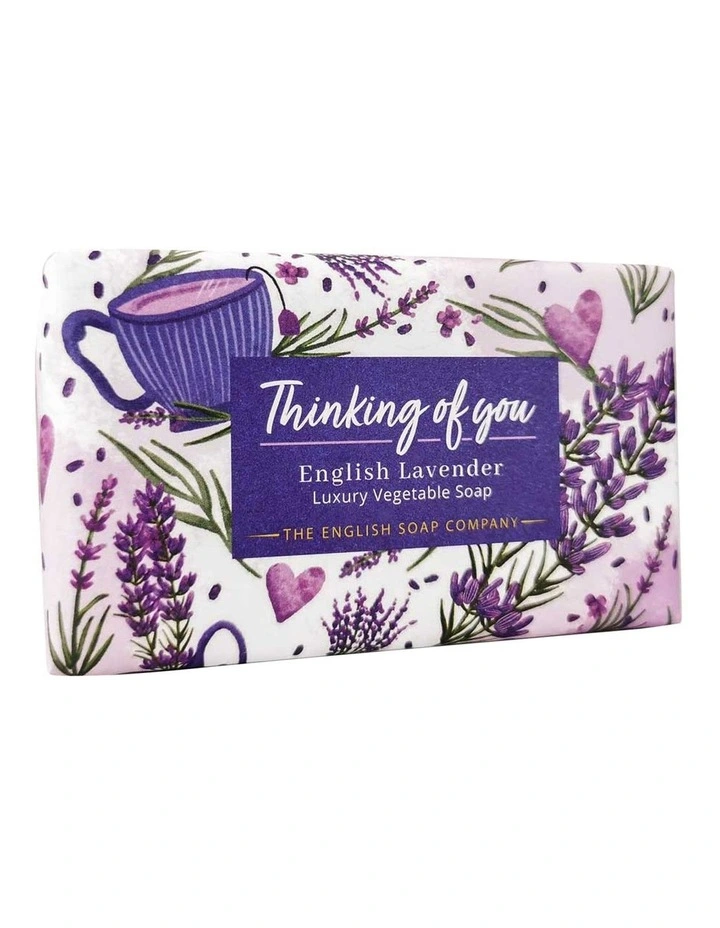 Thinking of You English Lavender Gift Soap Bar 190g image 1