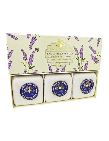 Lavender Soap Bars Gift Set 3x100g