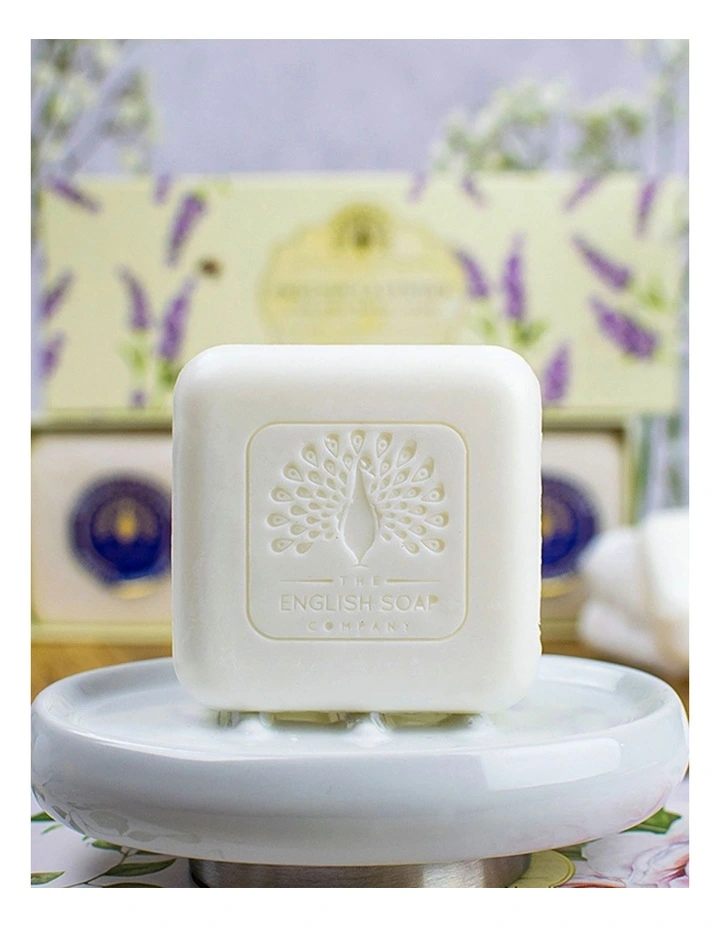 Lavender Soap Bars Gift Set 3x100g image 3