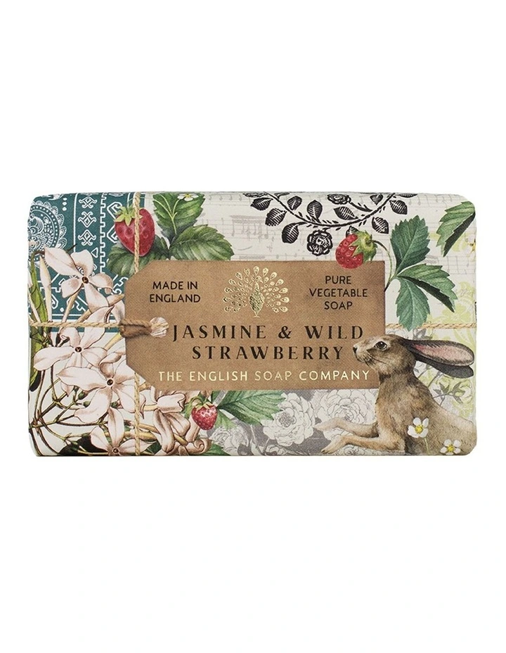 Jasmine & Strawberry Hand Cream, Soap & Wash Bundle image 4