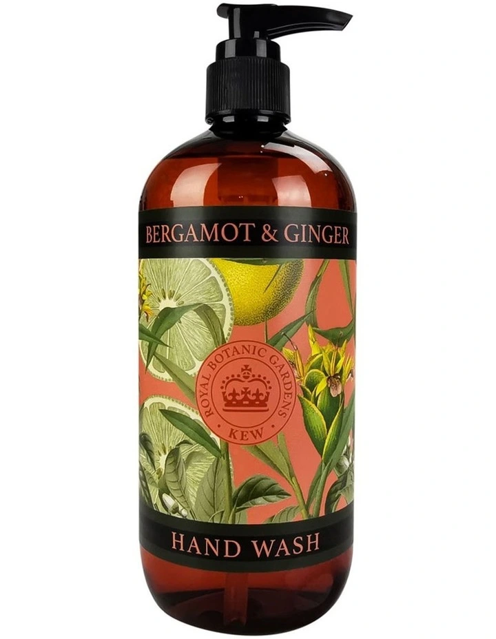 Royal Kew Gardens - Bergamot And Ginger Hand Wash/Soap Bar Bundle image 3