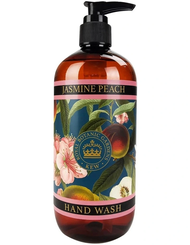 Royal Kew Gardens - Jasmine & Peach Hand Wash & Soap Bar Bundle image 3