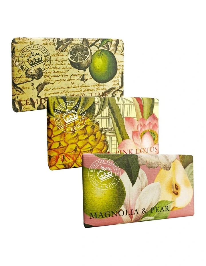 Royal Kew Gardens Sweet Bliss Trio Soap Bar Value Pack image 1