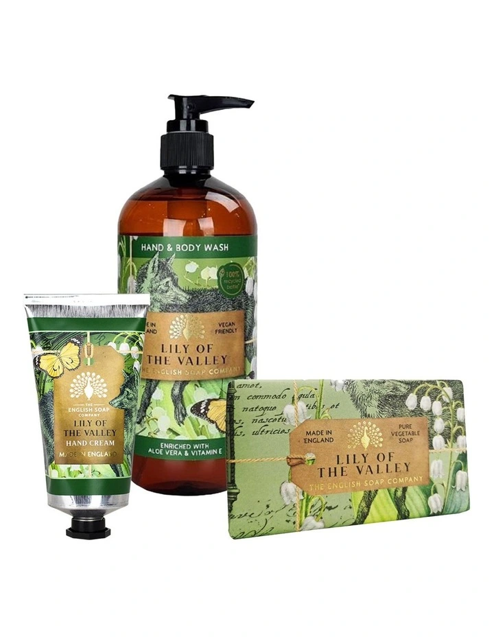 Lily of the Valley Hand Cream, Soap & Wash Bundle image 1