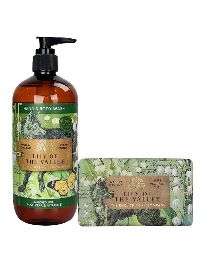 Lily Of The Valley Hand Wash & Soap Bar Bundle image 1