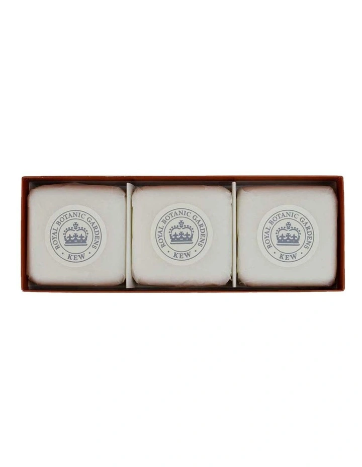Royal Kew Gardens Bergamot Ginger Gift Soaps 100g x3 image 4