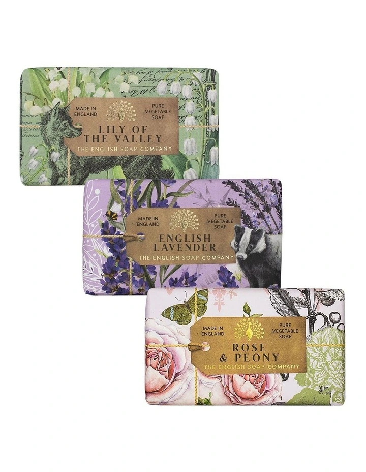 Country Garden Trio Soap Bar Value Pack Bundle image 1