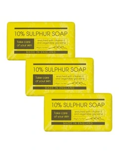 10% Sulphur Soap Bar Value Pack Bundle