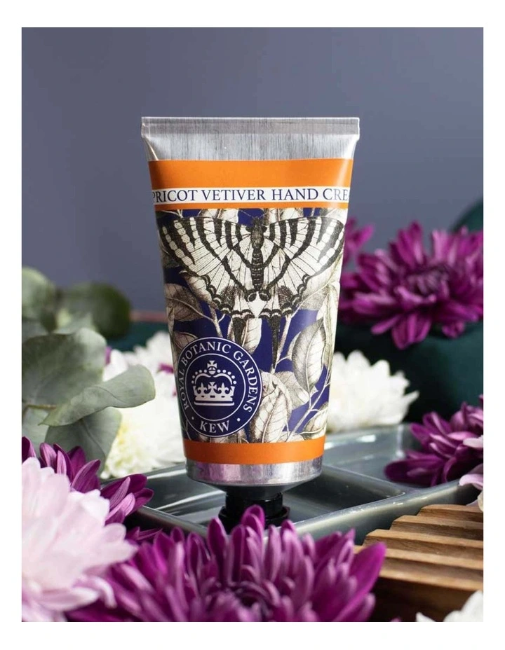 Royal Kew Gardens Apricot Vetiver Hand Cream and Soap Bundle image 4
