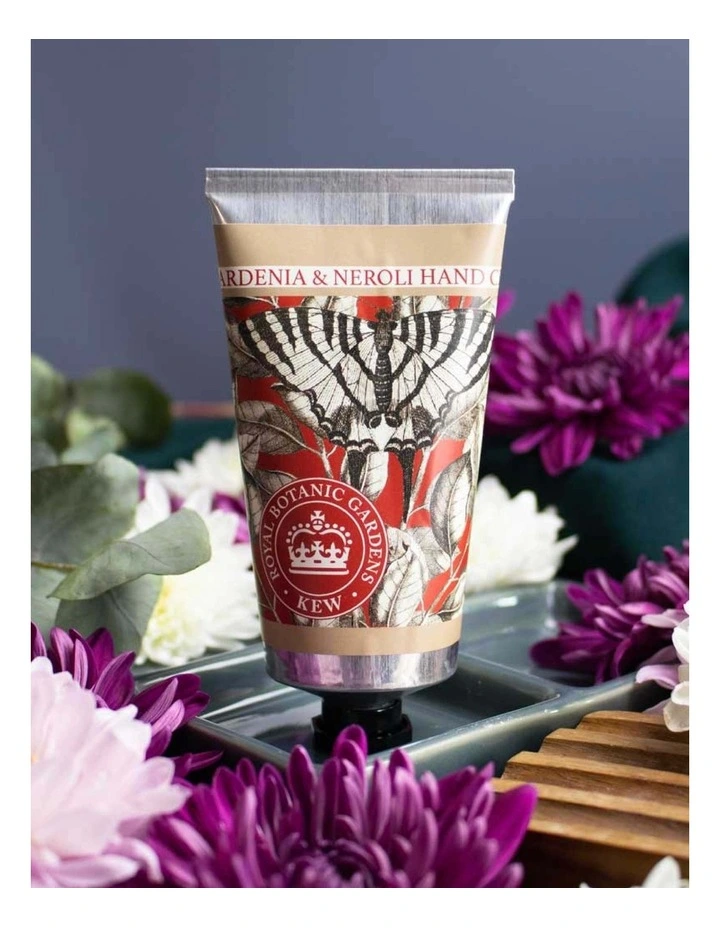 Royal Kew Gardens Gardenia and Neroli Hand Cream and Soap Bundle image 4