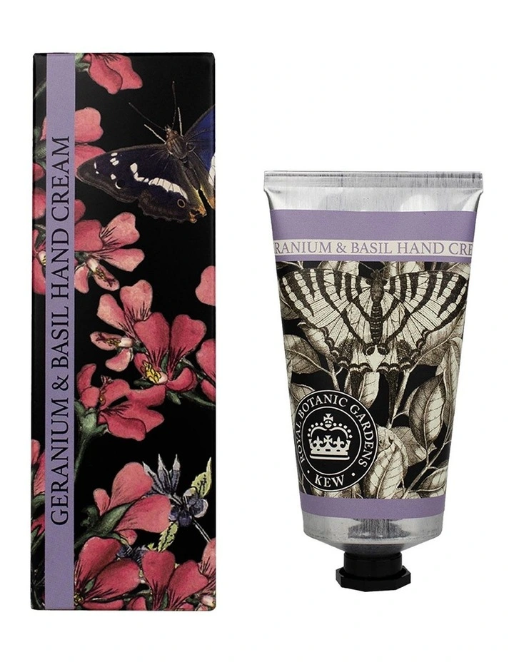 Geranium and Basil Hand Cream and Soap Bundle image 3