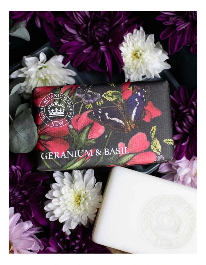 Geranium and Basil Hand Cream and Soap Bundle image 6
