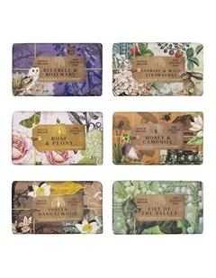 Petals & Peace Collection Soap Bar 6-Piece Set