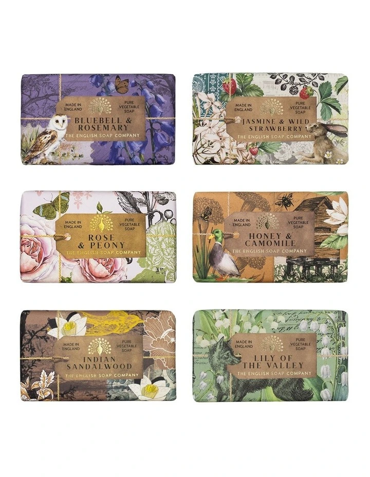 Petals & Peace Collection Soap Bar 6-Piece Set image 1