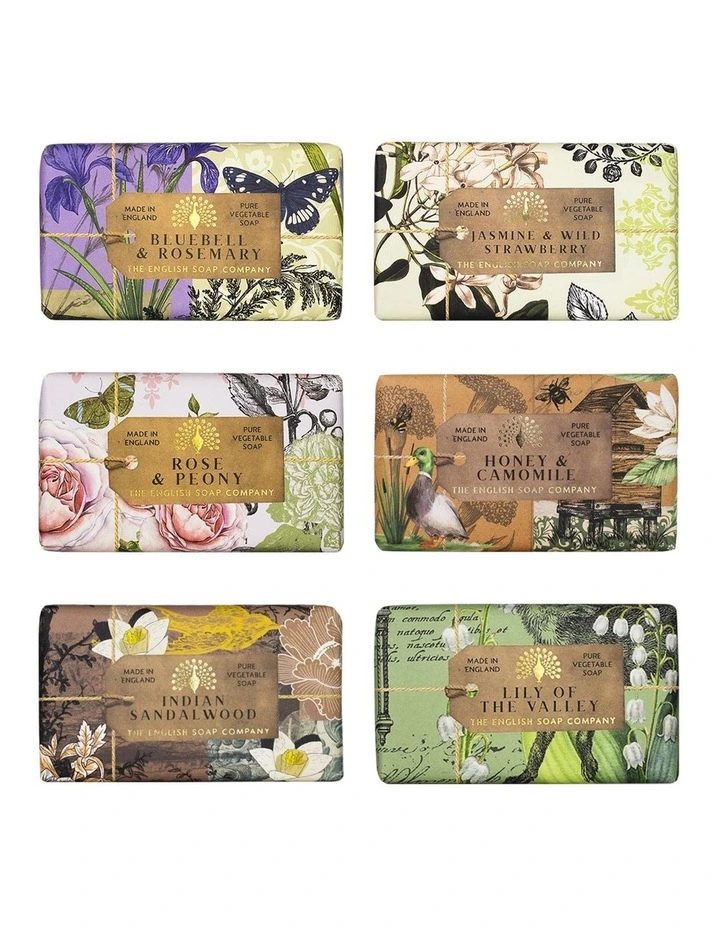 Petals & Peace Collection Soap Bar 6-Piece Set image 1