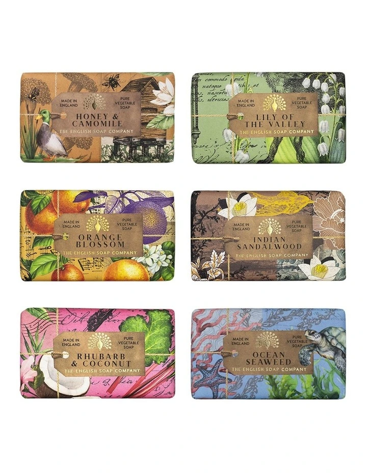 Soft Earth & Sea Collection Soap Bar 6-Piece Set image 1