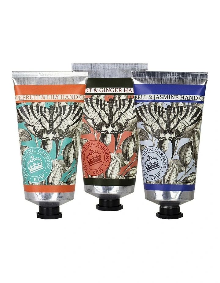 Royal Kew Gardens Citrus And Bloom Hand Cream Trio Value Pack image 1
