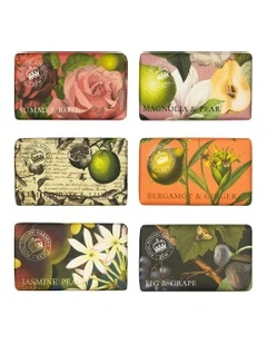 Royal Kew Gardens Fragrant Harvest Soap Bar Set 6 Piece
