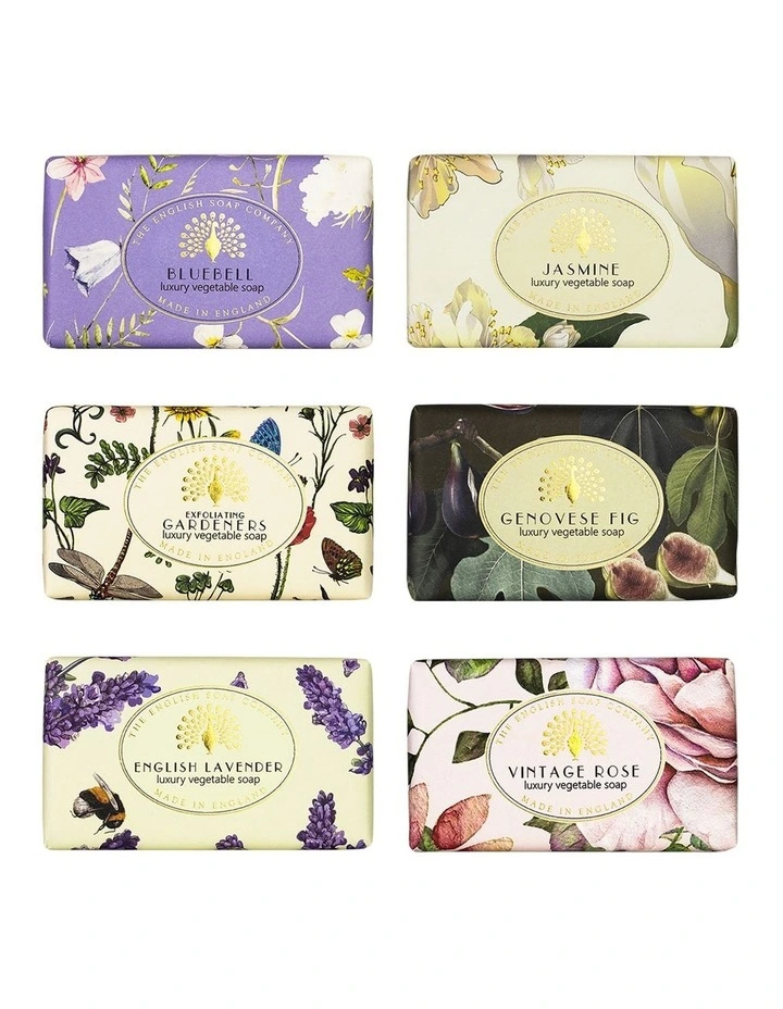 Vintage Blooms Soap Bar Set 6 Piece image 1