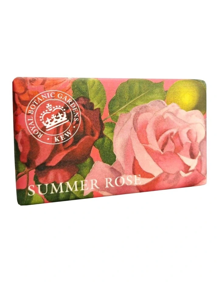 Royal Kew Gardens Summer Rose Soap Bar Trio Value Pack image 3