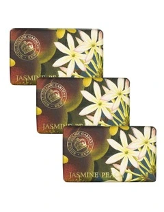 Royal Kew Gardens Jasmine And Peach Soap Bar Trio Pack