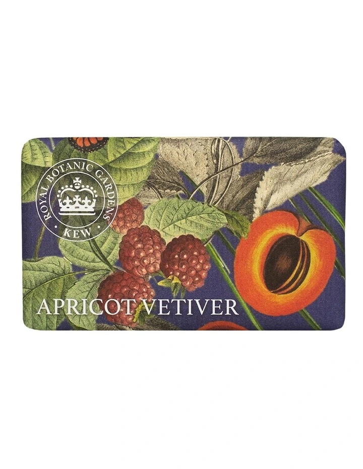 Royal Kew Gardens Apricot Vetiver Soap Bar Trio Pack image 3