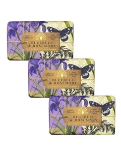 Bluebell & Rosemary Soap Bar Trio Value Pack