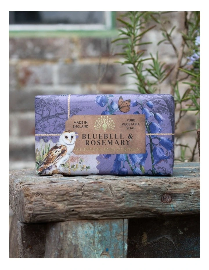 Bluebell & Rosemary Soap Bar Trio Value Pack image 2