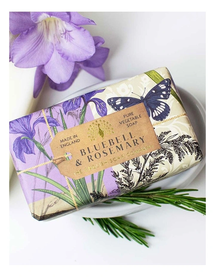 Bluebell & Rosemary Soap Bar Trio Value Pack image 2