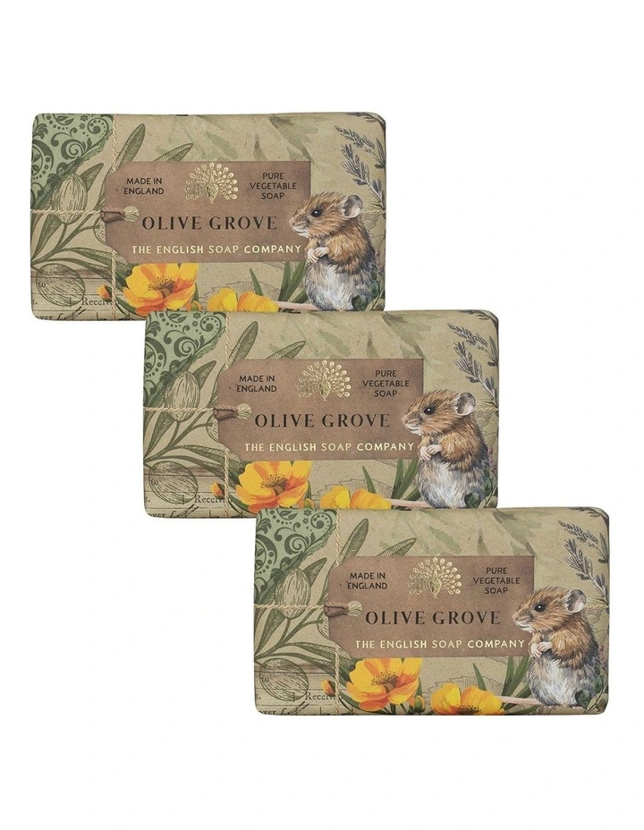 Olive Oil Soap Bar Trio Value Pack image 1