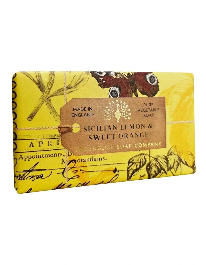 Sicilian Lemon Soap Bar Trio Value Pack image 3