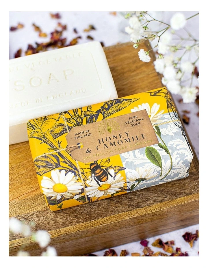 Honey & Camomile Soap Bar Trio Value Pack image 2