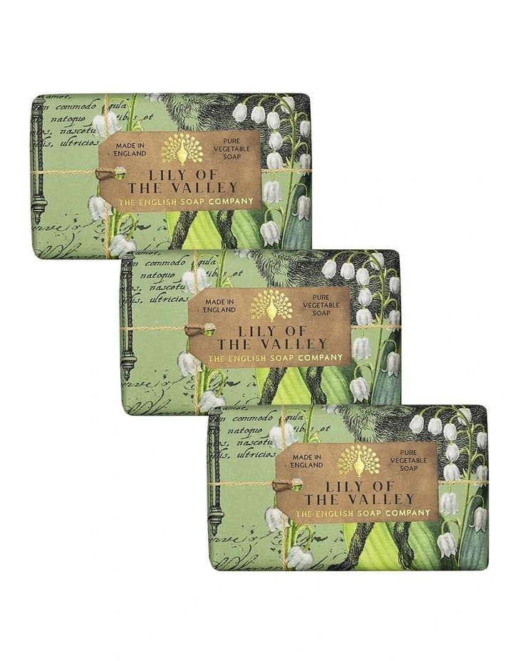 Lily of the Valley Soap Bar Trio Value Pack image 1