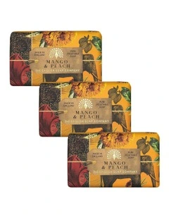 Mango & Peach Soap Bar Trio Value Pack