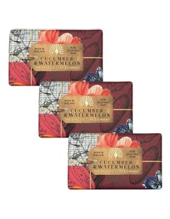 Cucumber & Watermelon Soap Bar Trio Value Pack