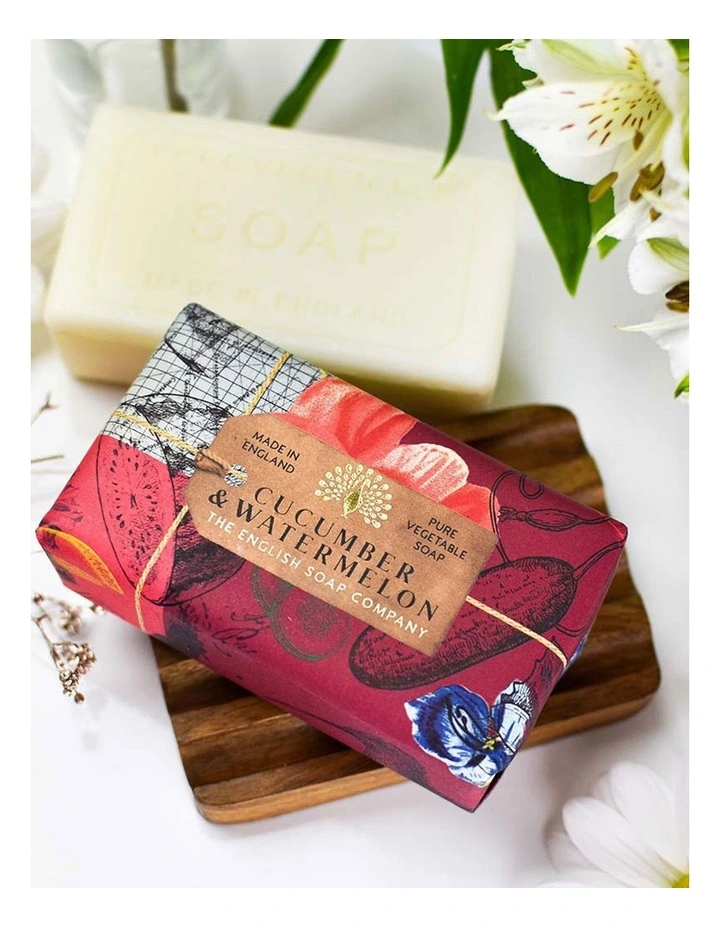Cucumber & Watermelon Soap Bar Trio Value Pack image 2
