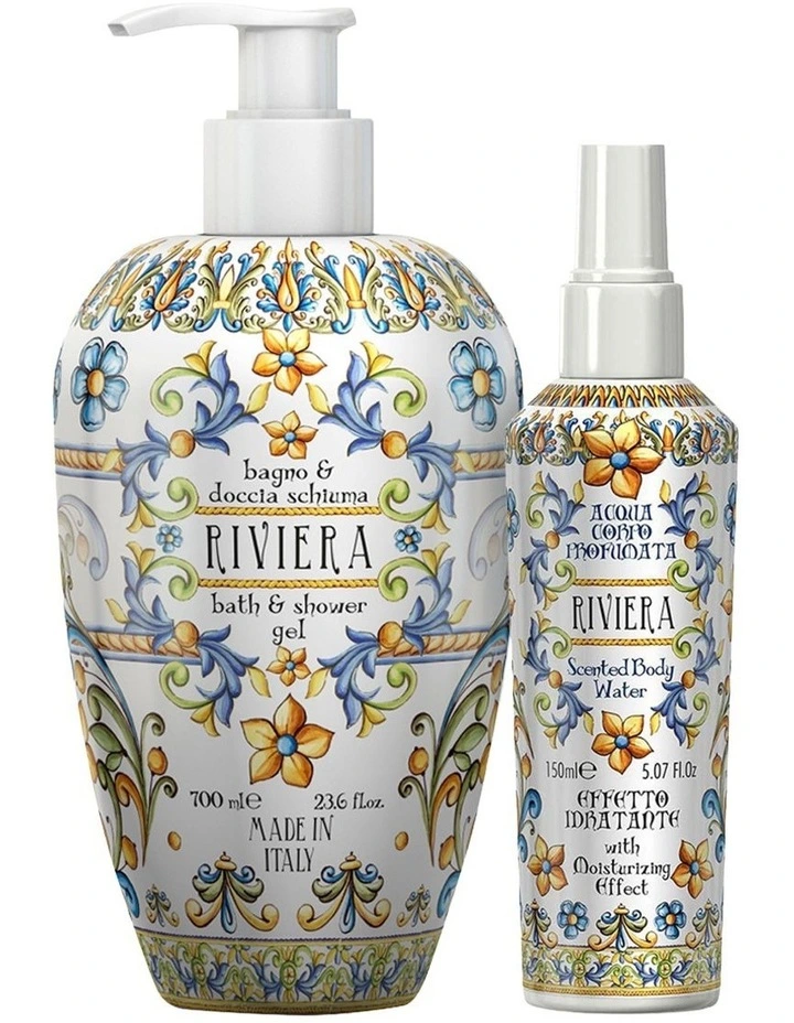 Riviera Bath & Body Gift Set - Body Wash & Body Mist image 1