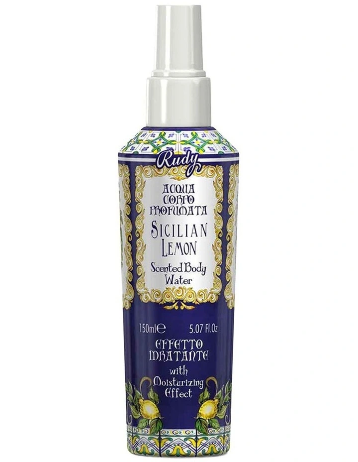 Sicilian Lemon Bath & Body Gift Set - Body Wash & Body Mist image 4