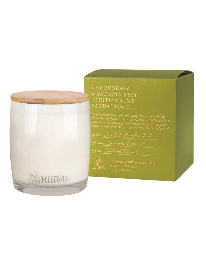 Lemongrass and Mandarin Zest Tahitian Lime and Sandalwood image 1
