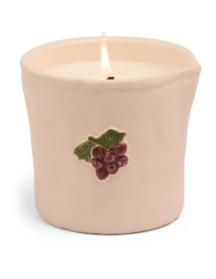 Bistro Ceramic Bordeaux Grape Candle image 2